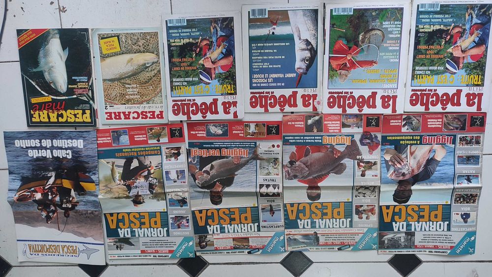Lote 40 Revistas de Pesca