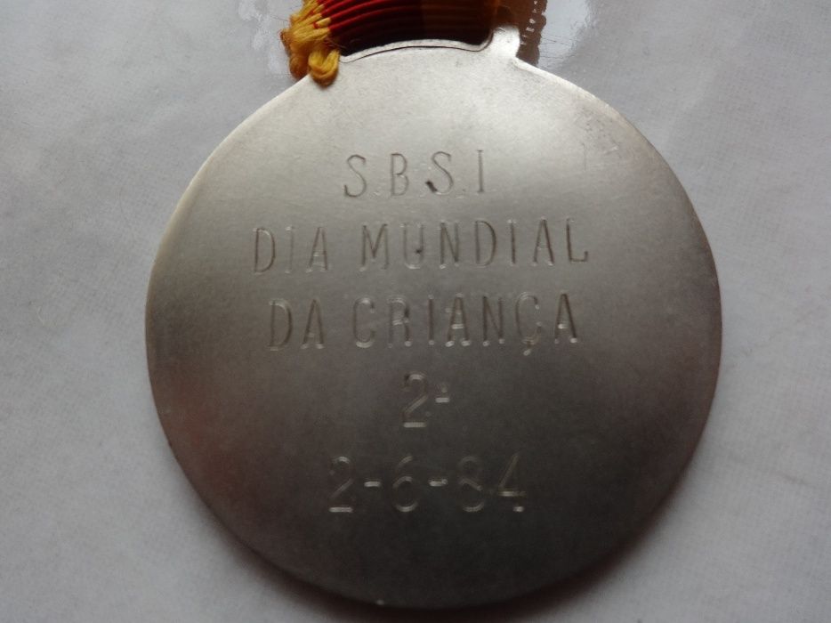 Medalha - Dia Mundial da Criança - S.B.S.I.
