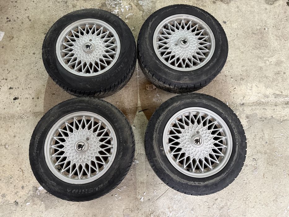 Комплект алюмінієвих дисків з резиною 195/65 R15 5х112