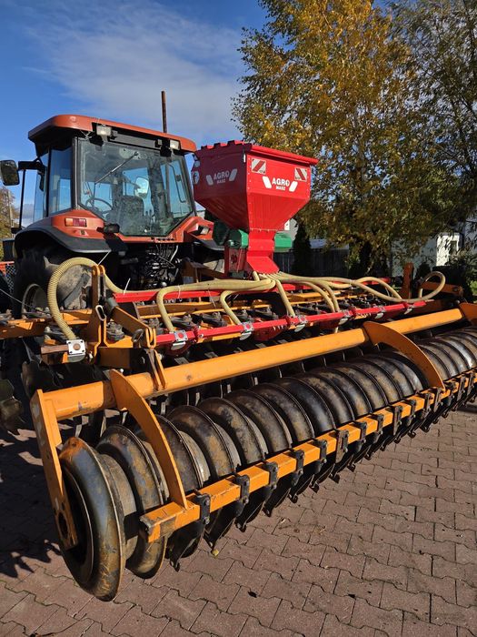 Talerzówka X-press 4m i siewnik do poplonu Agro Masz