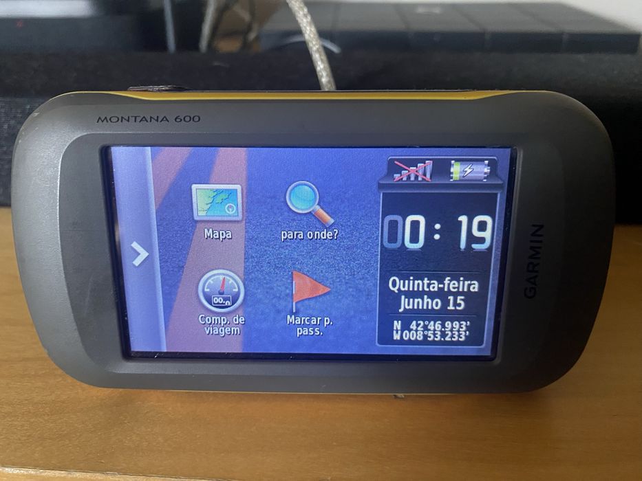 GPS Garmin Montana 600 e suporte RAM