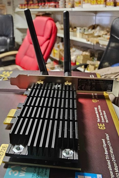 Karta sieciowa Tp-link Archer T6E(EU) w bardzo dobrym stanie