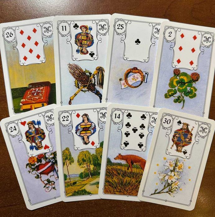 Предсказательные карты мадемуазель Ленорман, новые, в подарок мешочек