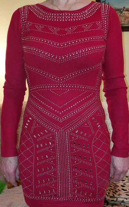 Sukienka o greckim wzorze rozmiar 38