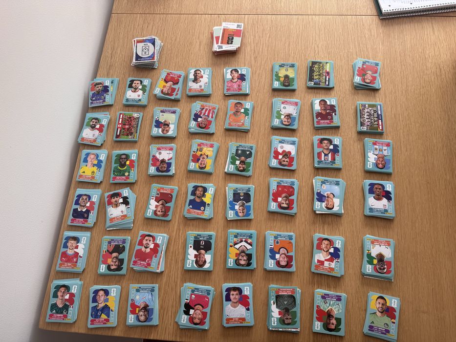 Troco e vendo cromos mundial 2026