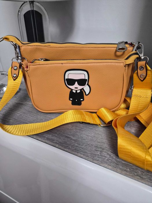 Torebka damska Karl miodowa