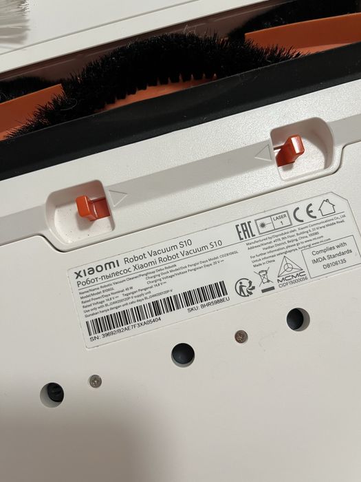 Robot sprzątający odkurzacz Xiaomi S10 z funkcją mopowania