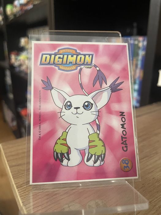 Digimon dunkin boomer megasticker gatomon