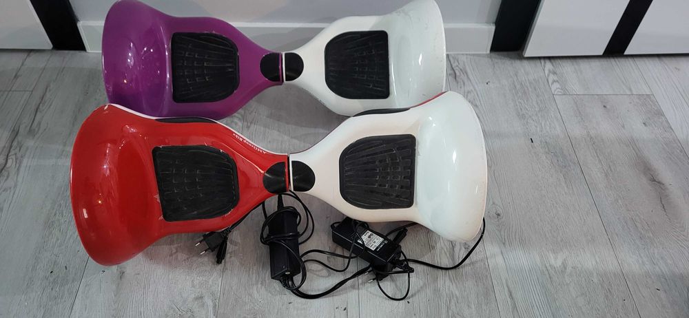 Deskorolka elektryczna 2 sztuki z ładowarką