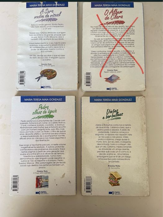 Livros Colecção Profissão: Adolescente