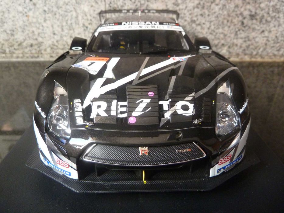 1:18 Ebbro, Nissan Reito Mola GT-R, Super GT 500, AutoArt Minichamps