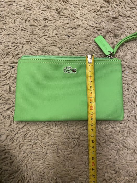 Kosmetyczka saszetka lacoste neonowa