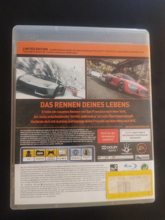 need for speed the run na ps3