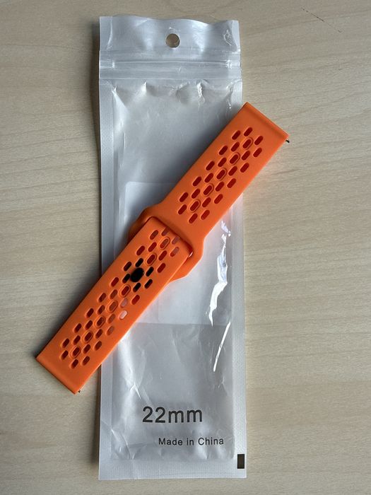 Pasek silikon sportowy 22 mm