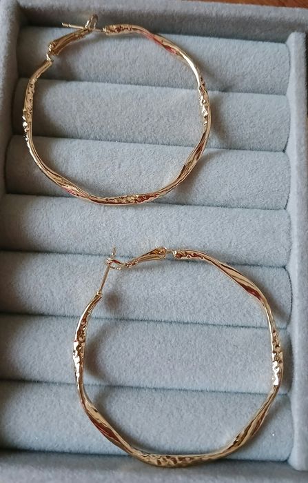 Серьги кольца с жемчугом, серьги круглые