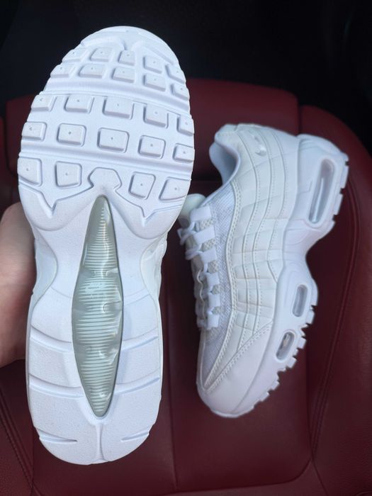 (ОПЛАТА ПІСЛЯ ОГЛЯДУ)Nike Air Max 95 Essential White Найк Аір Макс 95 Есеншиал Білі