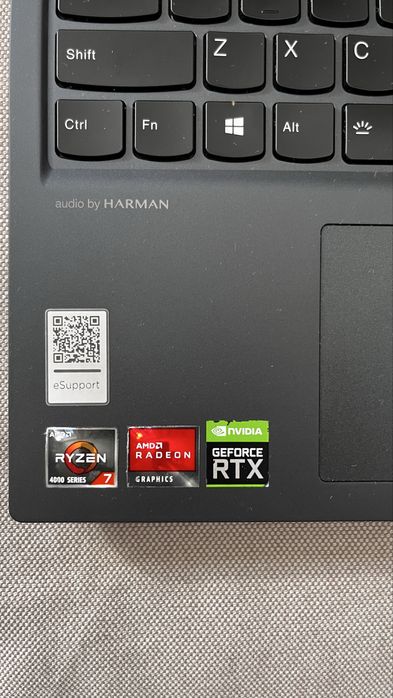 lenovo legion 5 15arh05h 16gb ram 500gb ssd ryzen 7