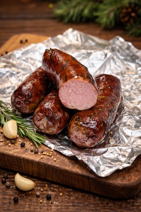 Корчені ребра,крила,полядва,ковбаски