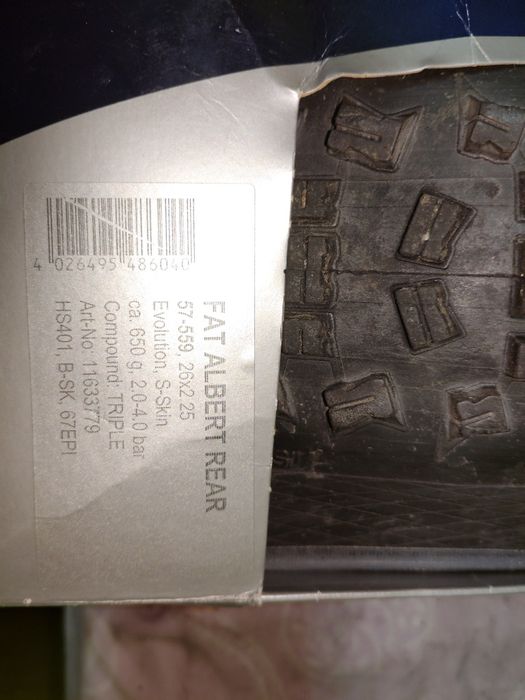 Komplet opon schwalbe fat albert 26"/2,25" przód+tył