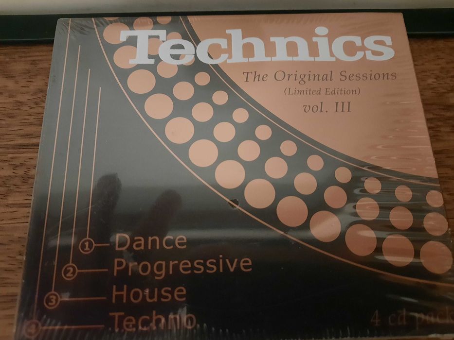 Technics – The Original Sessions Vol. III (Box Set of 4 CDs) – Brand New and Sealed