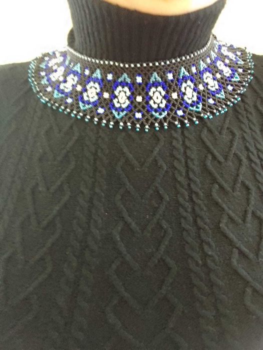 Гердан з чеського бісеру