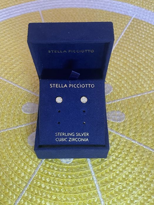 Nowe srebrne kolczyki Stella Picciotto