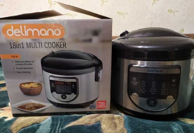 Продам нову Мультиварку Delimano 18 в 1 Multi Cooker