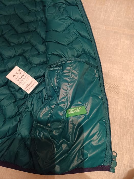 Colete Benetton acolchoado