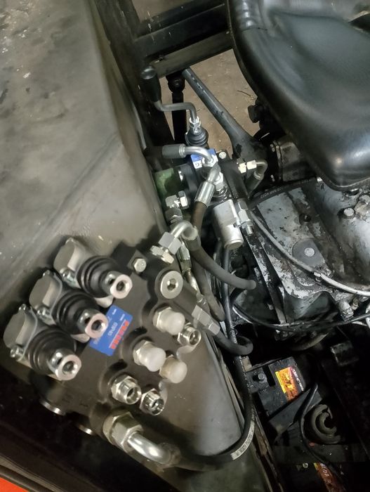 Przerabianie  hydrauliki siłowej