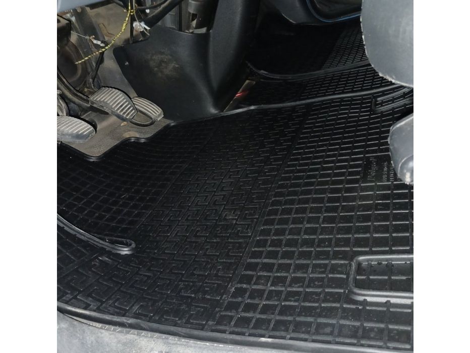 Fiat Scudo 1996-2007 рр. Гумові килимки (3 шт, Polytep)