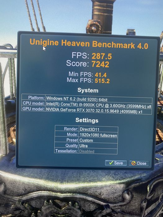 Rtx 3070 acer predator