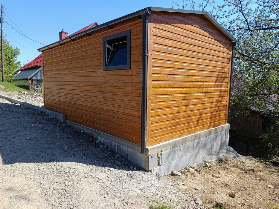 Garaż blaszany garaz blaszak 3x5 garaże blaszane 5x7 6x6 profil kolor