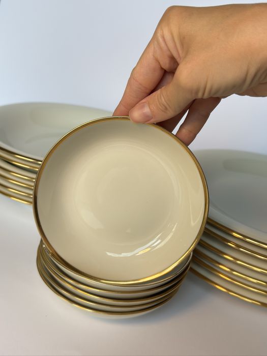 Hutschenreuther Hohenberg Germany – serwis obiadowy 18 el. porcelana