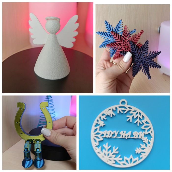 3d друк деталей, фігурок, брелок, статуетки Кропивницький