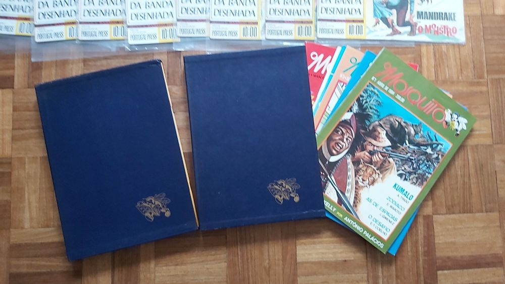 várias colecções completas de banda desenhada
