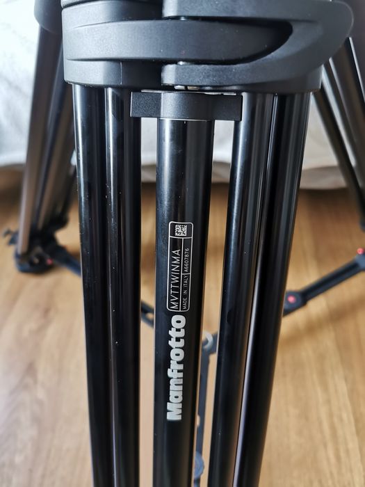 Tripé Vídeo profissional Manfrotto