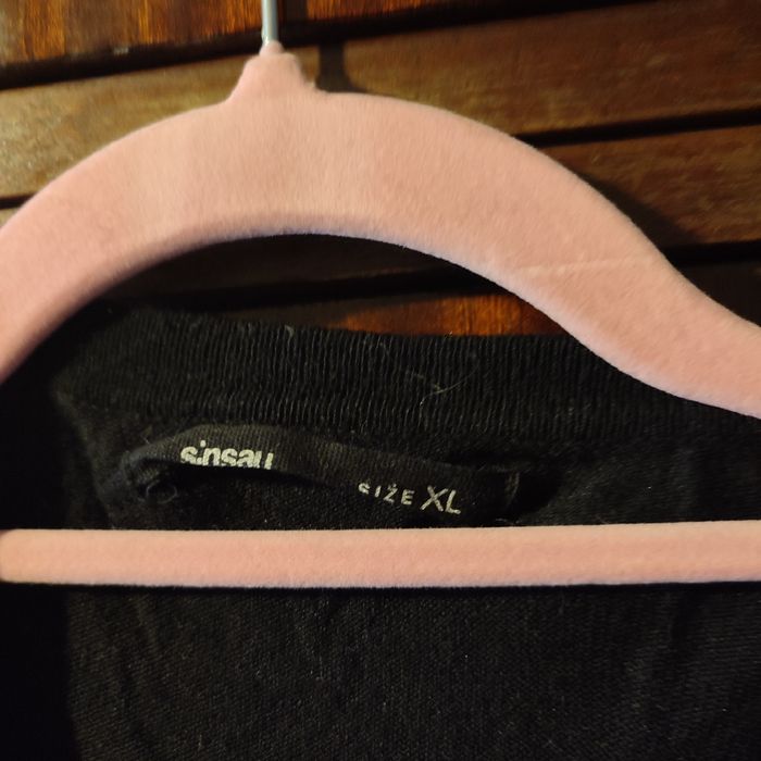 Czarny kardigan ładny