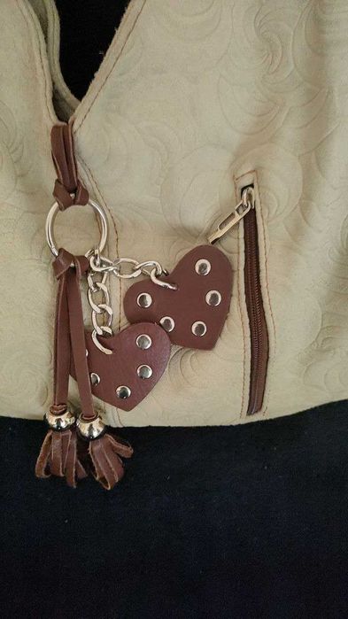 Сумка женская из замшевой кожи  BONELLA big