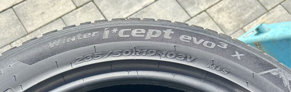 2 Opony zimowe Hankook Winter i*cept evo3 X 235/50R19