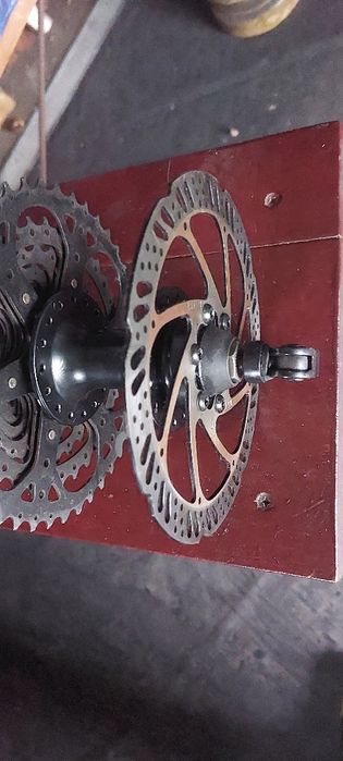 Cubo completo × cassete de 9 e disco