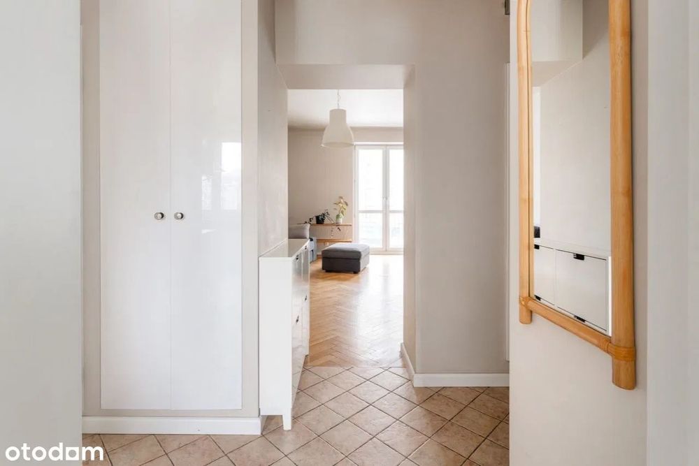 Słoneczne mieszkanie przy parku. Dolny Mokotów