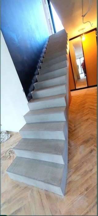 Schody Betonowe z Mikrocementu