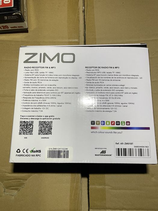Radio ZIMO bluetooth