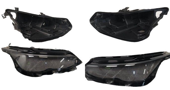 VOLKSWAGEN GOLF VIII SZKŁO KLOSZ PUSZKA OBUDOWA LAMPA LAMPY REFLEKTORA LEWA PRAWA PRZÓD PRZEDNIA KOMPLET NOWA