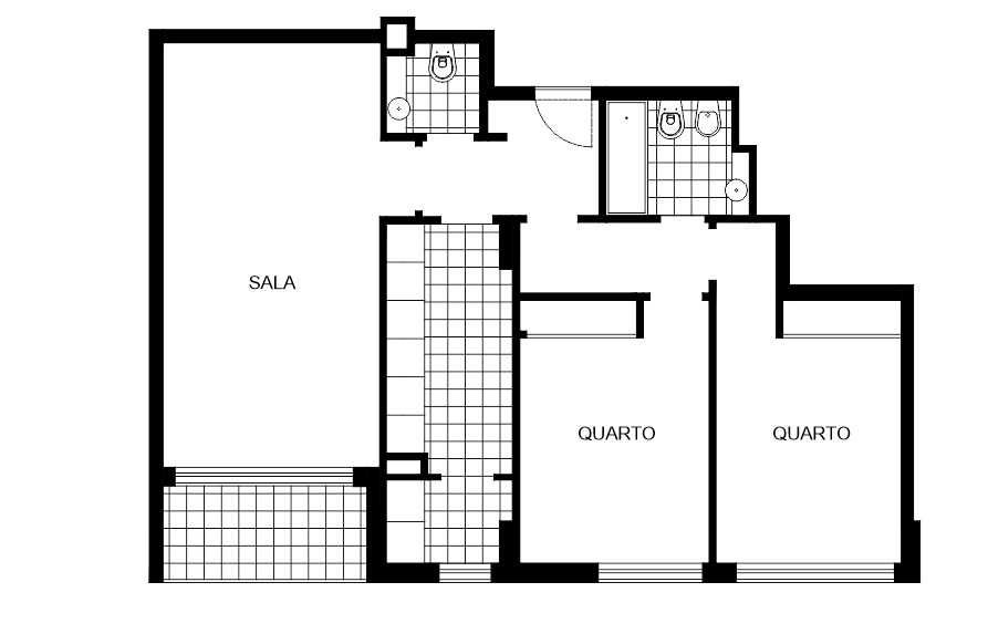 Apartamento T2 Francos