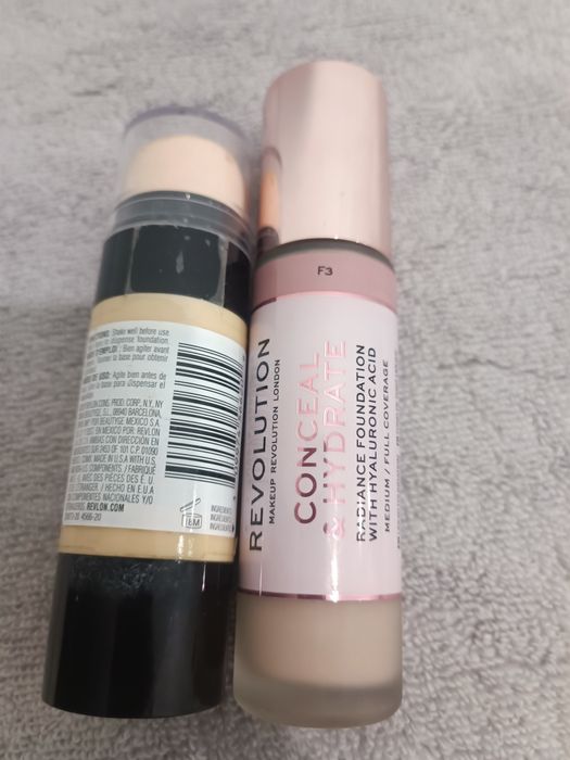Zestaw podkładów sleek cliv revolution revlon hean profusion essence