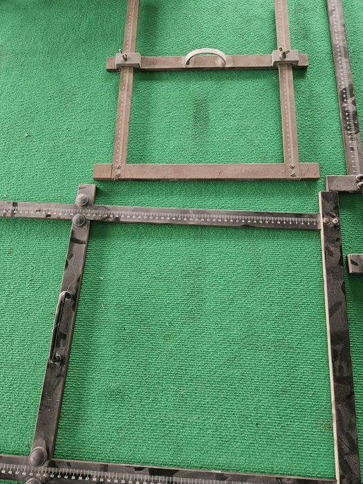 Conjunto Esquadros para Vidraria