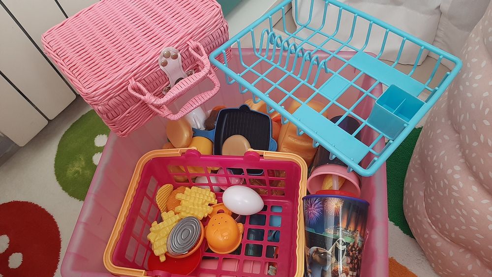 Grande Conjunto de Cozinha e Piquenique Infantil