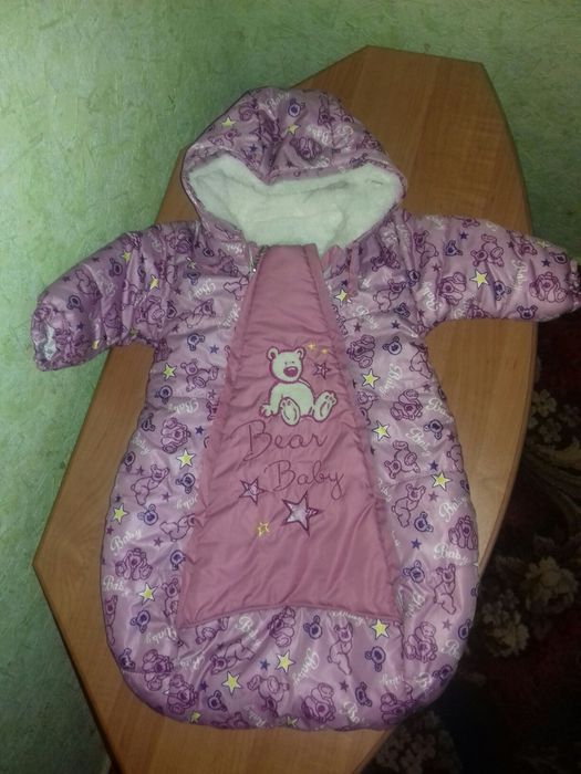 Зимовий комбінезон/конверт на виписку/ в коляску