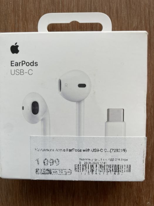 EarPods type-c на гарантії